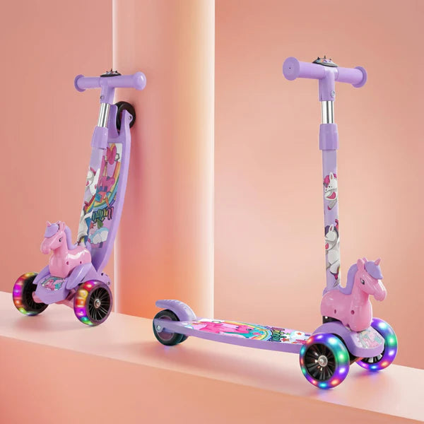 Kidsmate Unicorn Kick Scooter for Kids