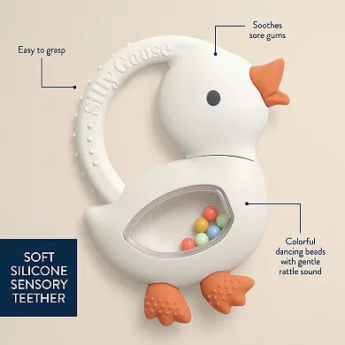 Baby Itzy Ritzy Sweetie Shake Plus Tumbler Teether & Rattle Toy