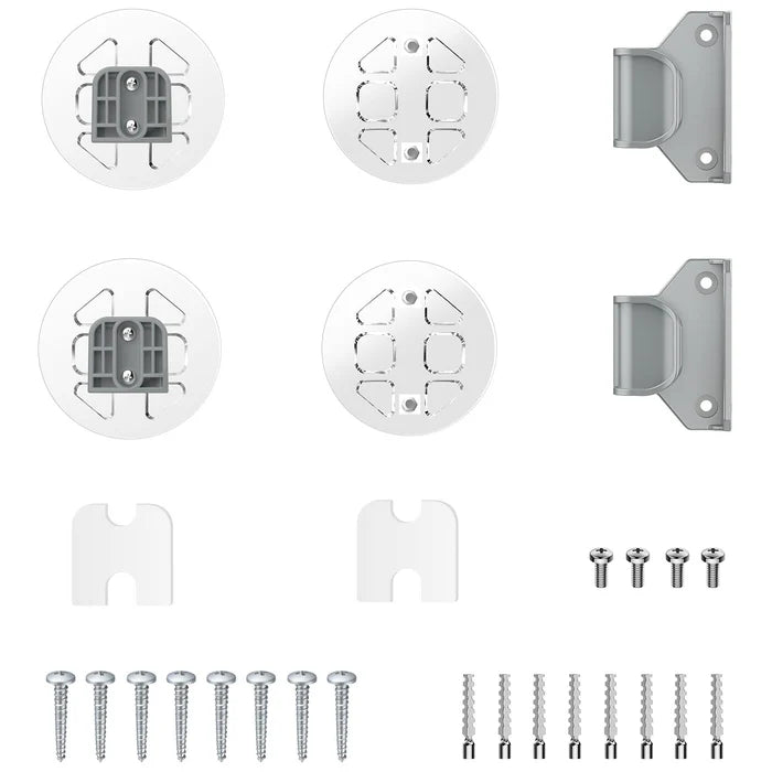 Retractable Baby Gate Accessories Gray