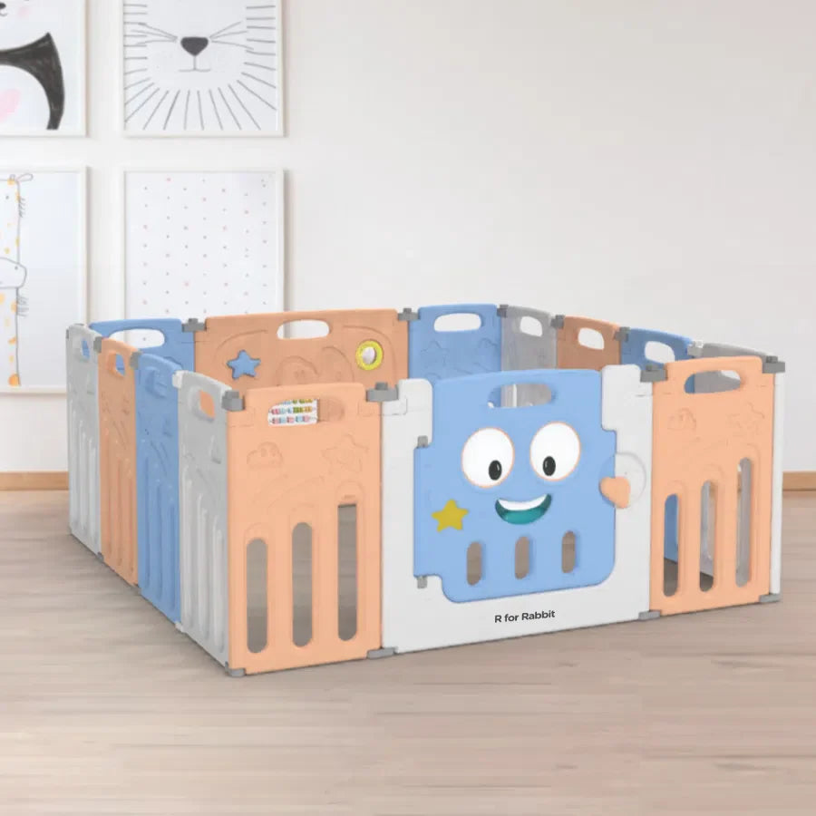 Joyland Playard For Kids 14-Panel Playard, Babies' Play Area, Indoor Setup