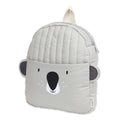 Organic Cotton Kids Backpack | Koala Print | Grey