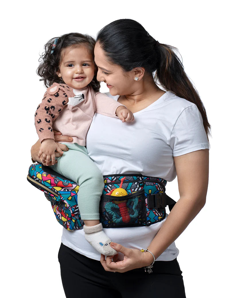 Comic Baby Carriers with Hip Seat
