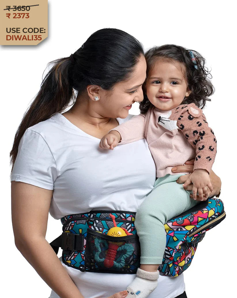 Comic Baby Carriers with Hip Seat