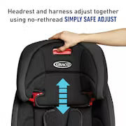 Tranzitions™ 3-in-1 Harness Booster