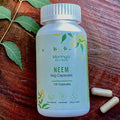 Organic Skin Care Neem Veg Capsules | 100 Pieces | Pack of 2